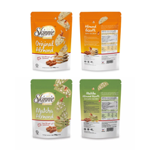 Load image into Gallery viewer, Halal | Healthy Snack: 100g SKINNIE Biscotti (Stand Pouch) (Assorted Flavours)