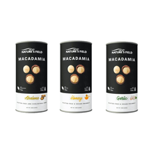 Load image into Gallery viewer, Healthy Snack: 250gsm Nature's Field Macadamia Nuts (Assorted Flavours)