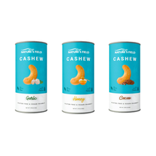 Load image into Gallery viewer, Healthy Snack: 270g Nature's Field Baked Cashew Nuts (Assorted Flavours)