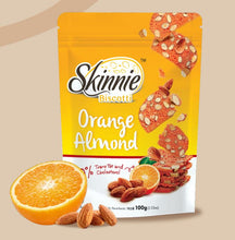 Load image into Gallery viewer, Healthy Snack (Halal): 100g SKINNIE Biscotti: With 5 Different Flavours (Stand Pouch)