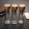 Load image into Gallery viewer, Drinkware Pack: Double-Wall Glass Bottle With Fruit/Tea Infuser (350-450ml)