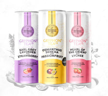 Load image into Gallery viewer, Drinks Pack: 250ml Gryphon Tea Co Botanically Cold Brewed Sparkling Tea