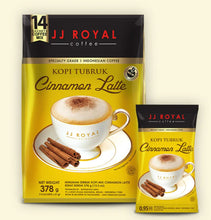 Load image into Gallery viewer, Drinks Pack (Halal): JJ ROYAL COFFEE TUBRUK LATTE SERIES (14 Sachets)