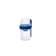 Load image into Gallery viewer, Others: Lock and Lock To-Go 2 Way Twist Container with Spork 560ml+310ml Round
