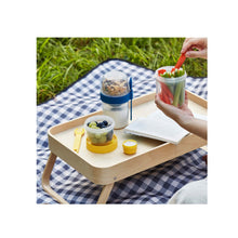 Load image into Gallery viewer, Others: Lock and Lock To-Go 2 Way Twist Container with Spork 560ml+310ml Round