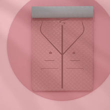 Load image into Gallery viewer, Wellness & Feel Good: Double-Sided Non Slip Yoga Mat with Body Position Guidance