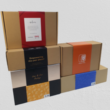 Load image into Gallery viewer, Kraft Box - Customised Belly Wrap