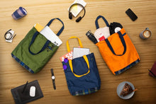 Load image into Gallery viewer, Collins Poca Tote Bag - With Customised A6 Message Card