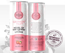 Load image into Gallery viewer, Drinks Pack: 250ml Gryphon Tea Co Botanically Cold Brewed Sparkling Tea