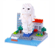 Load image into Gallery viewer, Games Pack: Nanoblock Merlion or Changi Airport Control Tower Building Kit