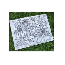 Load image into Gallery viewer, Support Local: Our Button Nose Reusable Silicone Colouring Mat – Singapore Game and Colour Mat (includes 3 pcs of marker)