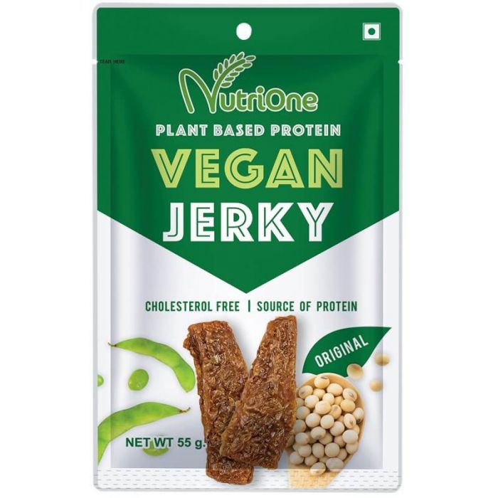 Other Snacks (Halal) 55g NutriOne Vegan Jerky Original Care Package