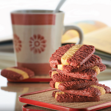 Load image into Gallery viewer, Festive Goodies: Mdm Ling Bakery Red Velvet Cheese Cookies - Fun Size (140 gm)