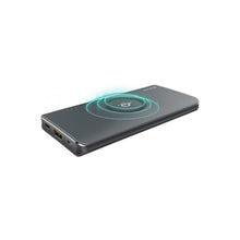 Load image into Gallery viewer, Electronics Pack: Verbatim Li-polymer Qi, QC & PD 10W  Wireless Charging Power Pack 10,000mAh - Grey and Purple