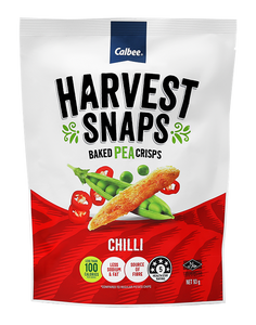 93g Calbee Harvest Snaps Baked Pea Crips - Original Salted I Halal