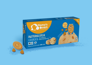 120g Mama's Oven: Crumble-Bites Butter Based Cookies (4 sachets x 4 pieces) I Halal