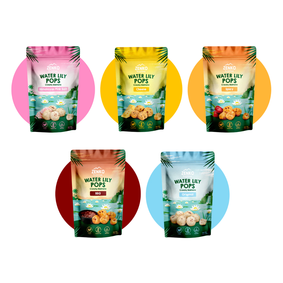Halal | 28g Zenko Superfoods Water Lily Pops (Assorted Flavours
