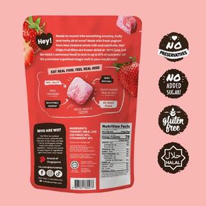 Healthy Snack :  20g Hey! Chips Fruit Bites Collection I Halal