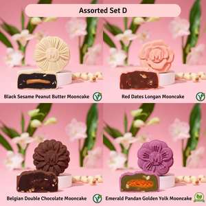 Festive Goodies: Mdm Ling Bakery's Moon Yellow Mooncake Bucket Bag (4 Mooncakes)