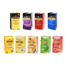 Load image into Gallery viewer, Halal | Wellness Pack: Twinings (Flavoured Infusion/Black Tea) 25s (Assorted Flavours)
