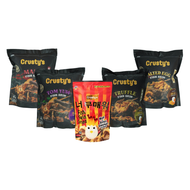Halal | 80g Crusty's Salted Egg Fish Skin (Assorted Flavours)