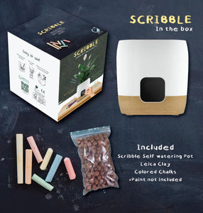 Wellness & Feel Good: Scribble – Indoor Self-Watering Pot