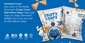50g The Kettle Gourmet’s Crispy Cones I Halal