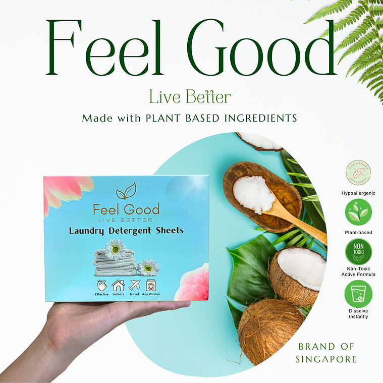 Feel Good Laundry Detergent Sheets Low Sud