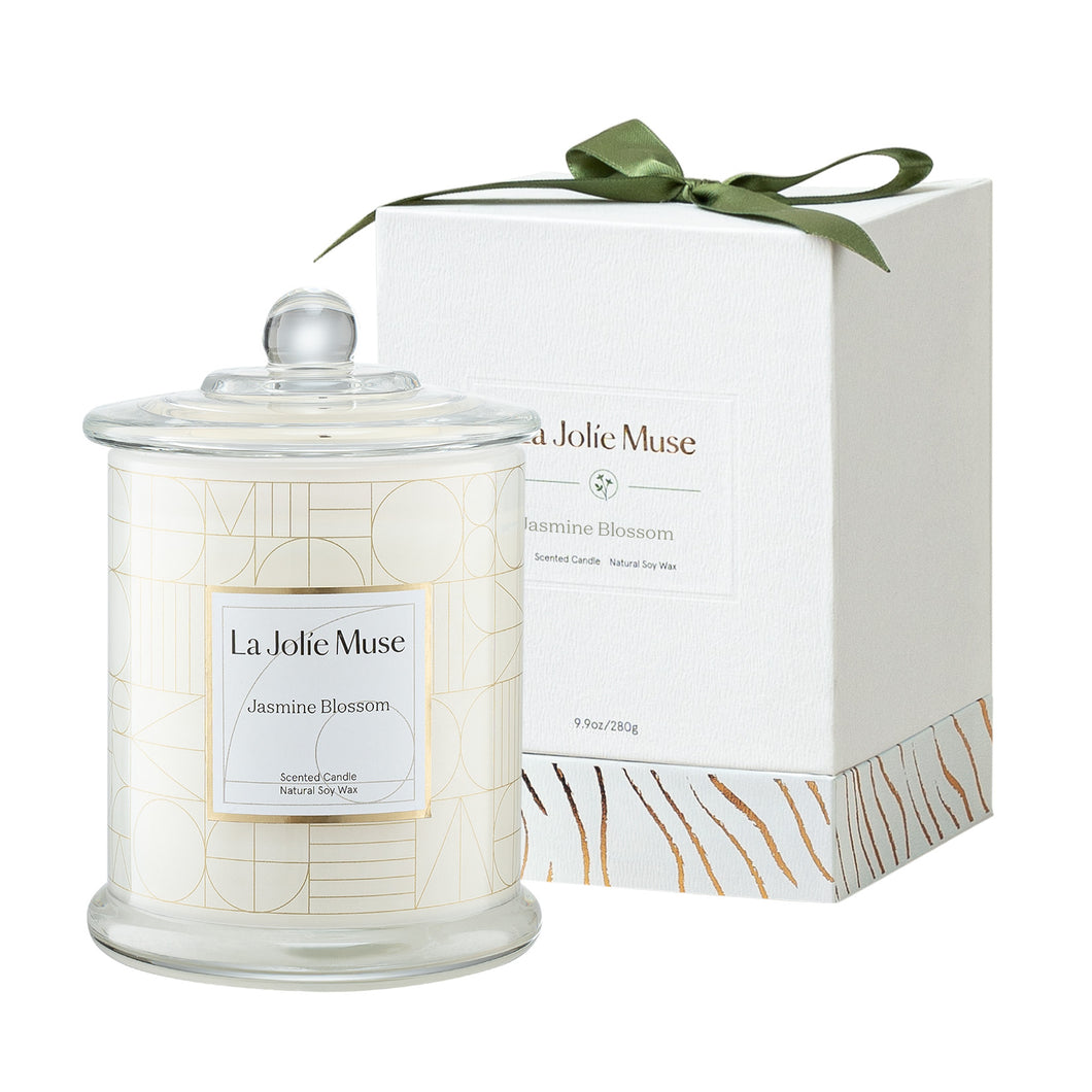 Wellness and Feel Good: La Jolie Muse Roesia Scented Candle – Jasmine New Package (280g)