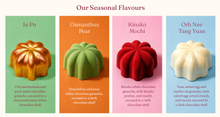 Load image into Gallery viewer, Mr Bucket Chocolaterie Chocolate Mooncakes (Box of 4)
