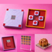 Load image into Gallery viewer, Mr Bucket Chocolaterie Chocolate Mooncakes (Box of 4)
