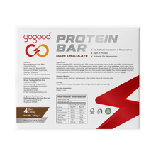 Load image into Gallery viewer, Halal | 140g Yogood Go Dark Chocolate Protein Bar

