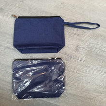 Load image into Gallery viewer, Customised A5 Denim Pouch with Handle
