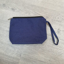 Load image into Gallery viewer, Customised A5 Denim Pouch with Handle
