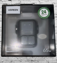 Load image into Gallery viewer, UGREEN Uno Charger 65W (Black or Purple)
