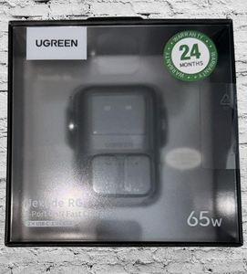 UGREEN Uno Charger 65W (Black or Purple)