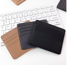 Load image into Gallery viewer, Anti-Magnetic PU Leather Cardholder with 4 Card Slots
