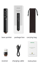 Load image into Gallery viewer, UGREEN Wireless Presenter Rechargeable Remote Clicker
