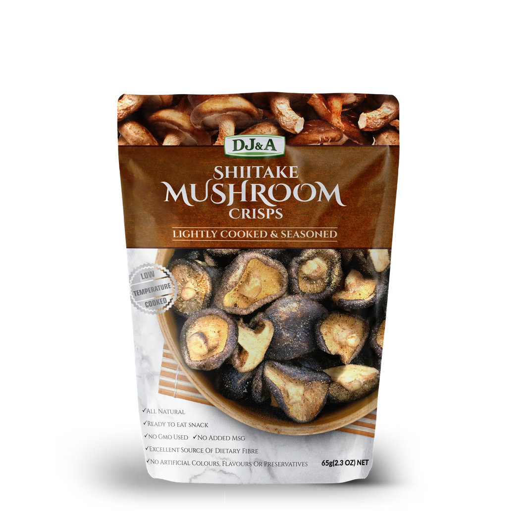 65g DJ&A Shiitake Mushroom Crisps I Halal