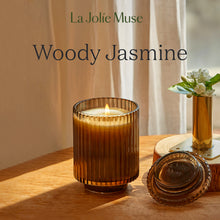 Load image into Gallery viewer, Wellness and Feel Good: La Jolie Muse Amélie Scented Candle – Woody Jasmine (350g)
