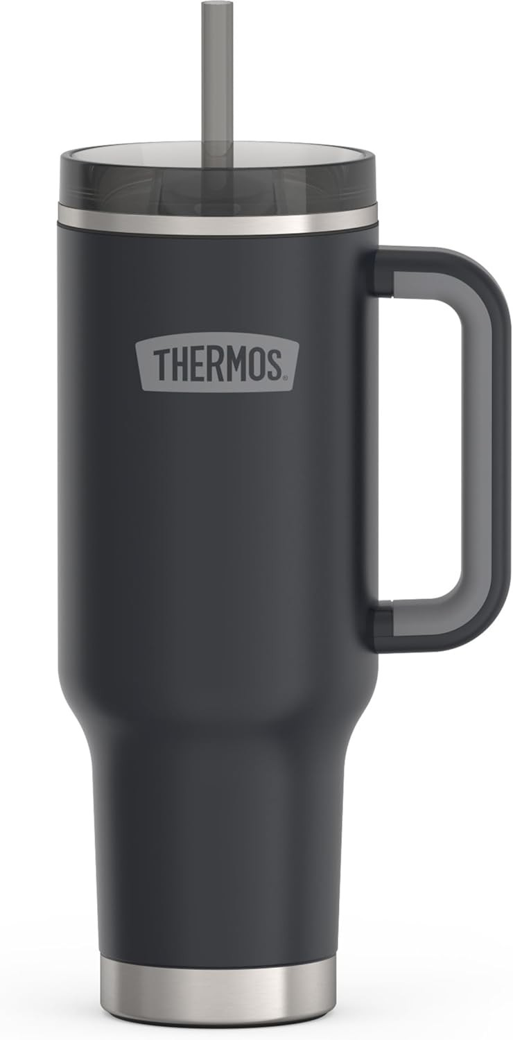 1,200ml Thermos® TS-180S Stainless Steel Cup Holder Mug