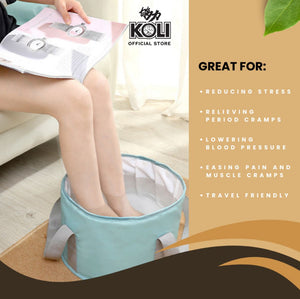 Wellness and Feel Good: KOLI Botanical Herbal Foot Bath Ball Kit