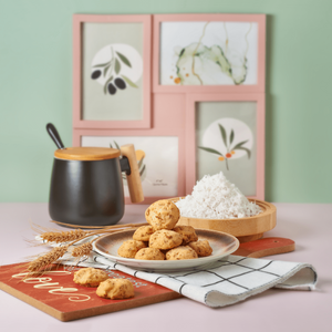 Festive Goodies: Mdm Ling Bakery Nostalgic Nyonya Coconut Cookies (250g)