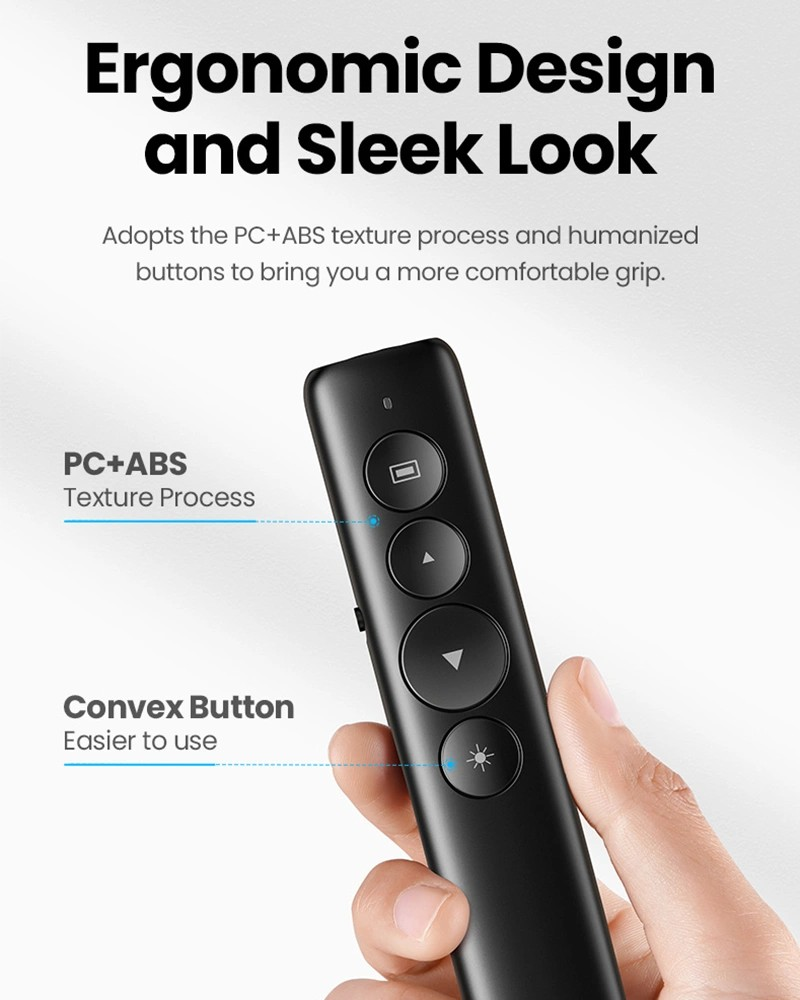 Load image into Gallery viewer, UGREEN Wireless Presenter Rechargeable Remote Clicker