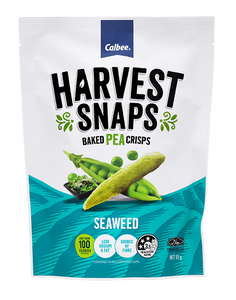 93g Calbee Harvest Snaps Baked Pea Crips - Original Salted I Halal