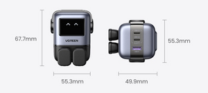 UGREEN Uno Charger 65W (Black or Purple)