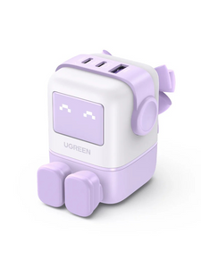 UGREEN Uno Charger 65W (Black or Purple)