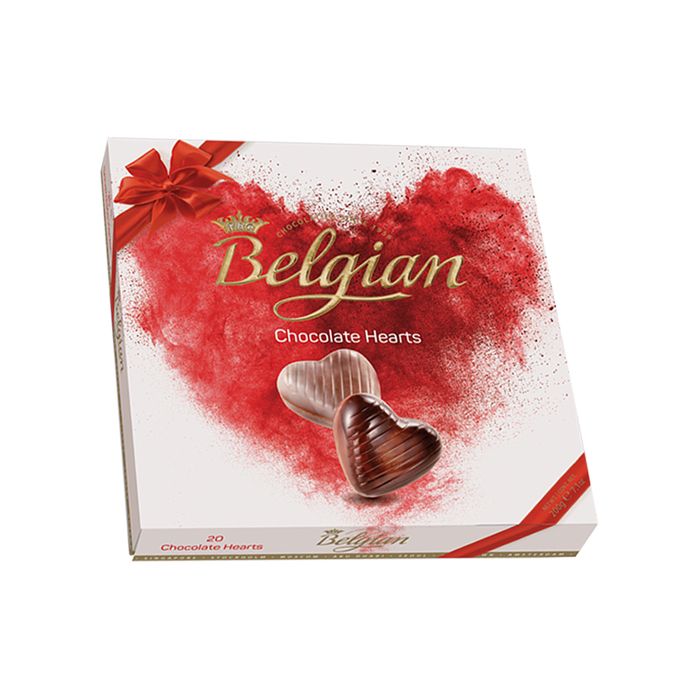 Other Snacks (Halal): 200g The Belgian Chocolate Hearts
