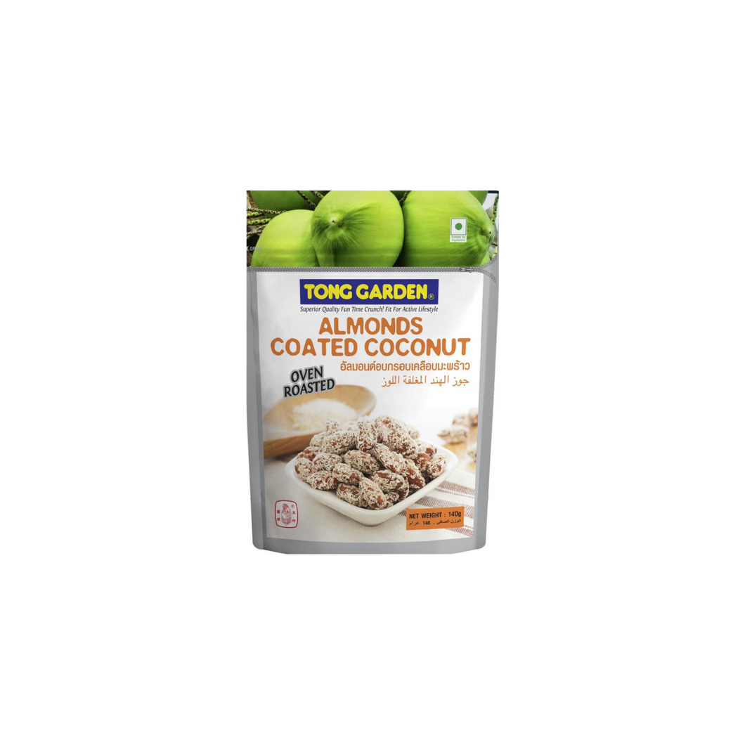 Healthy Snack (Halal): 140g Tong Garden Almonds Coated With Coconut