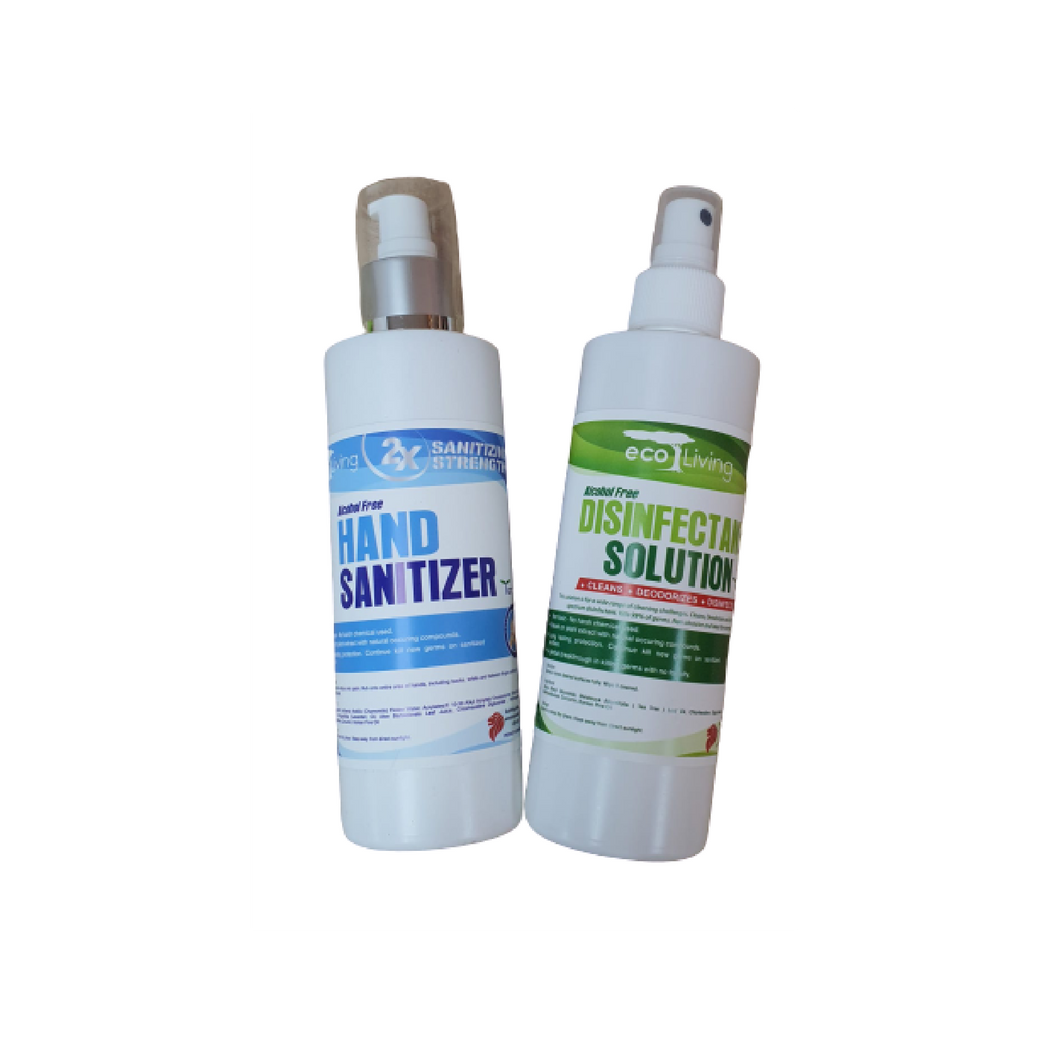 Protection Pack:  250ml G3Tech Hand Sanitizer and Disinfectant Solution